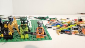 Lego Ninjago Minifig Lot NRG Cole, Zane, Kai, 9572, 9590, 9591, 9573, 9566, 9552