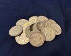 Franklin Silver Half Dollar Roll 90% Silver 20 Coins