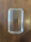 Vintage Pyrex 502-C Glass Ribbed Refrigerator Dish Lid Only