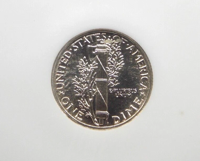 1942 Proof Mercury SILVER Dime 10c NGC PF66 CAC #012 Proof ECC&C, Inc. - Image 2 of 4