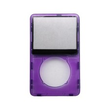 Clear Purple Face Plate For Apple iPod Classic 5th Gen 5.5 Front Video 30GB 80