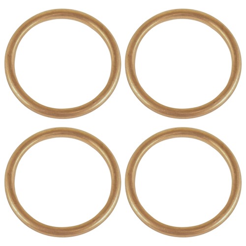 4-Pack Exhaust Pipe Gasket for Honda CB550Sc CB650Sc Nighthawk 550 650 1982-85 - Picture 4 of 7