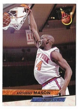 1993-94 Fleer Ultra Basketball Anthony Mason Card #128 New York Knicks