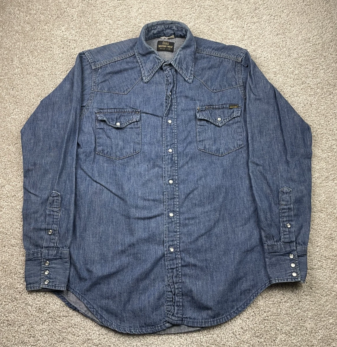 Sears Western Casual Button-Down Shirts for Men for sale | eBay