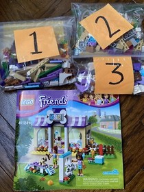 Lego Friends Heartlake Puppy Daycare 41124 100% Complete Used