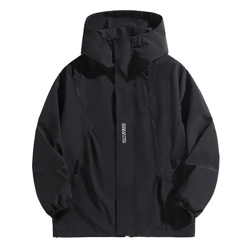 New Big Size Outdoor Charge Coat Men Spring and Autumn Plus Size Waterproof - Picture 3 of 26