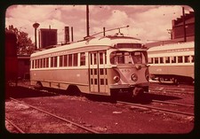 Trolley Slide - Illinois Terminal Railroad #455 PCC Streetcar 1953 Granite City