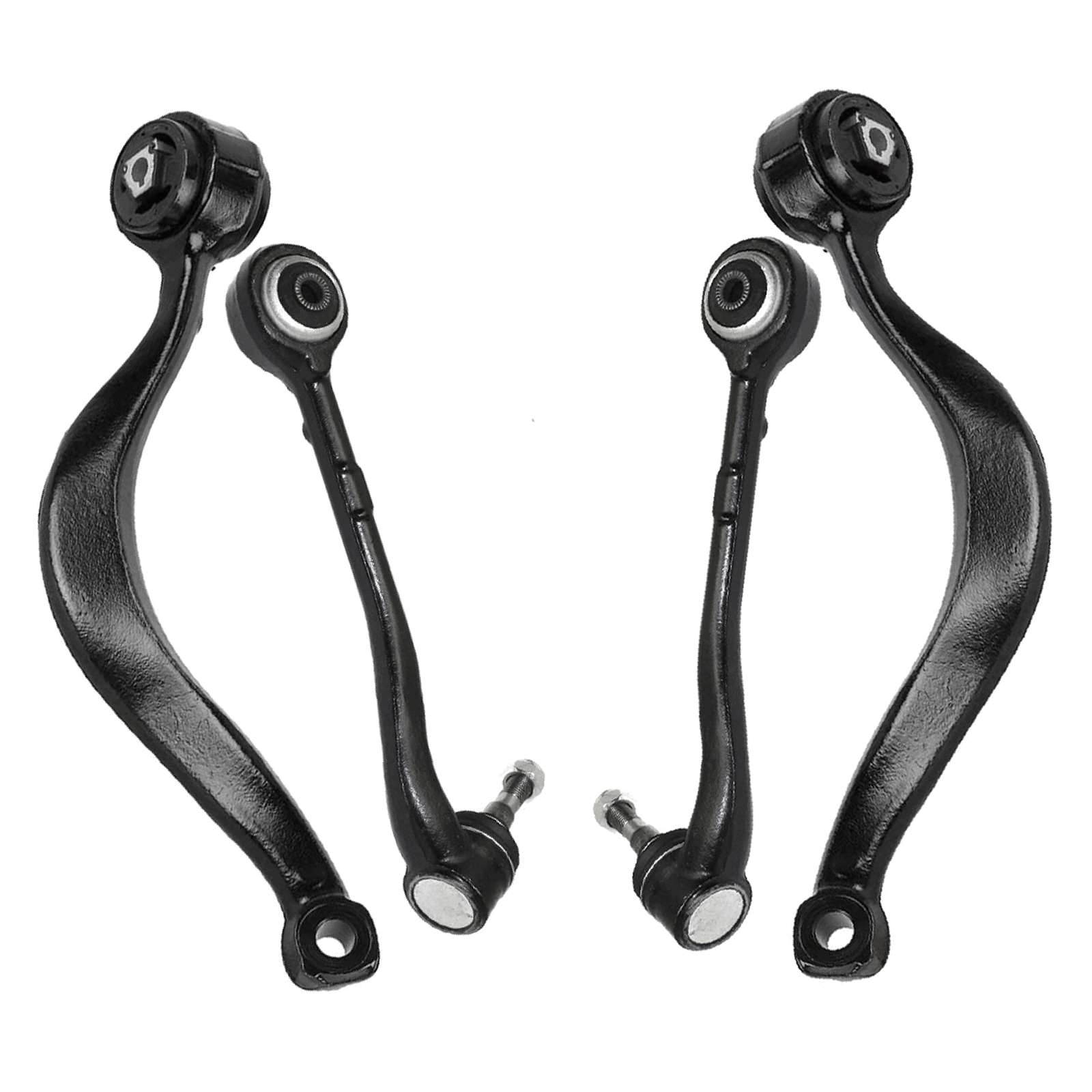 Front Lower Control Arms Sway Bar Link Suspension Kit 6 Set for BMW 3