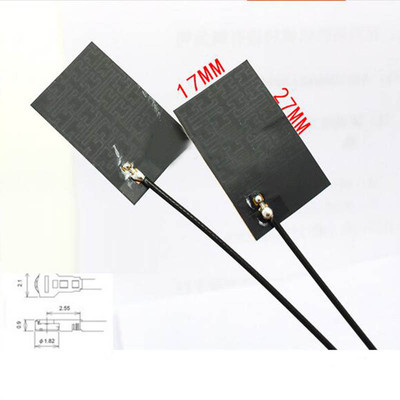 2pcs 433mhz 6dbi High Gain Lora Antenna Internal Aerial Piamater Fpc 27 17mm Ipe Ebay