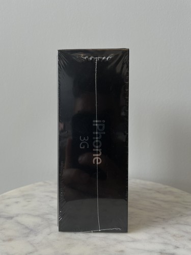 Apple iPhone 3G 8 GB Black Brand New Sealed Collectors Item From 2008 MB629C/A - Afbeelding 5 van 9