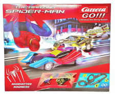 Carrera GO Rennbahn Amazing Spider Man Manhattan Madness Auto Rennen