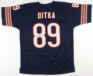 mike ditka signed jersey