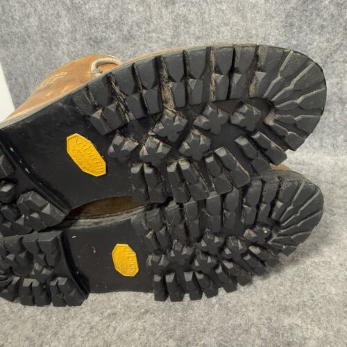 Botas La Dolomite Talla UK 6 Marrón Suela Vibram Excelente Estado De Colección - Imagen 11 de 12