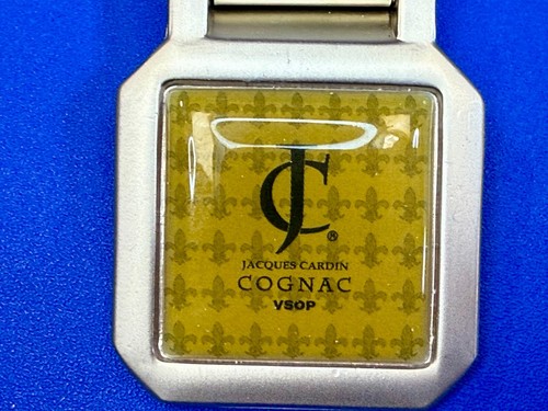 Clip de dinero vintage JACQUES CARDIN JC coñac VSOP promocional tono plateado - Imagen 5 de 17