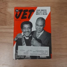 Vintage Jet Magazine April 24, 1969 Sammy Davis Black History NAACP