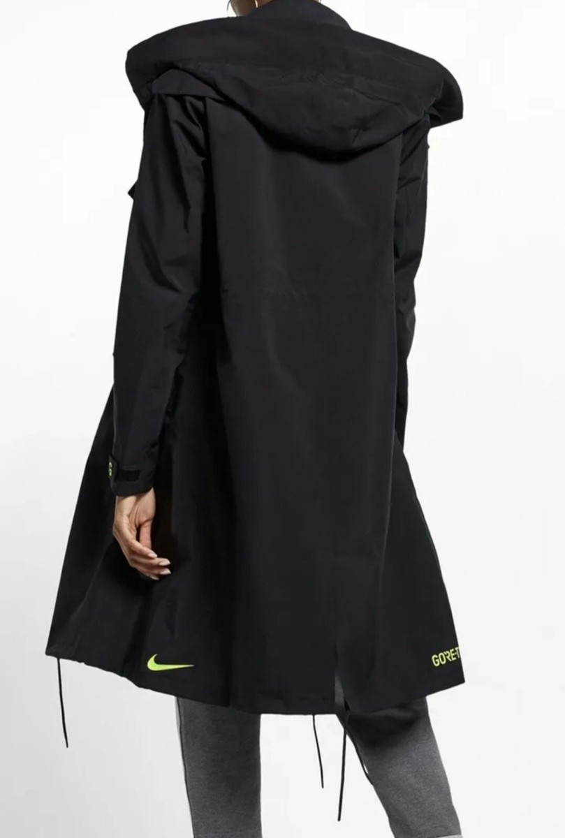 New Nike ACG Goretex Coat Black Womens Size Medium (AR4531