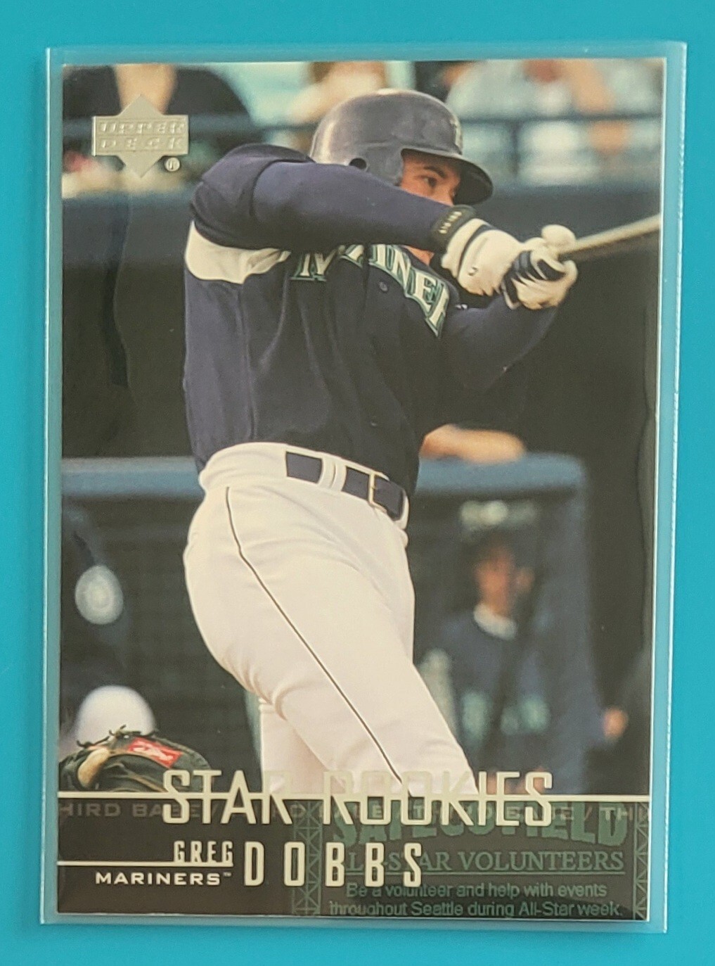 2004 Upper Deck Star Rookies #535 Greg Dobbs Seattle Mariners Baseball Card 