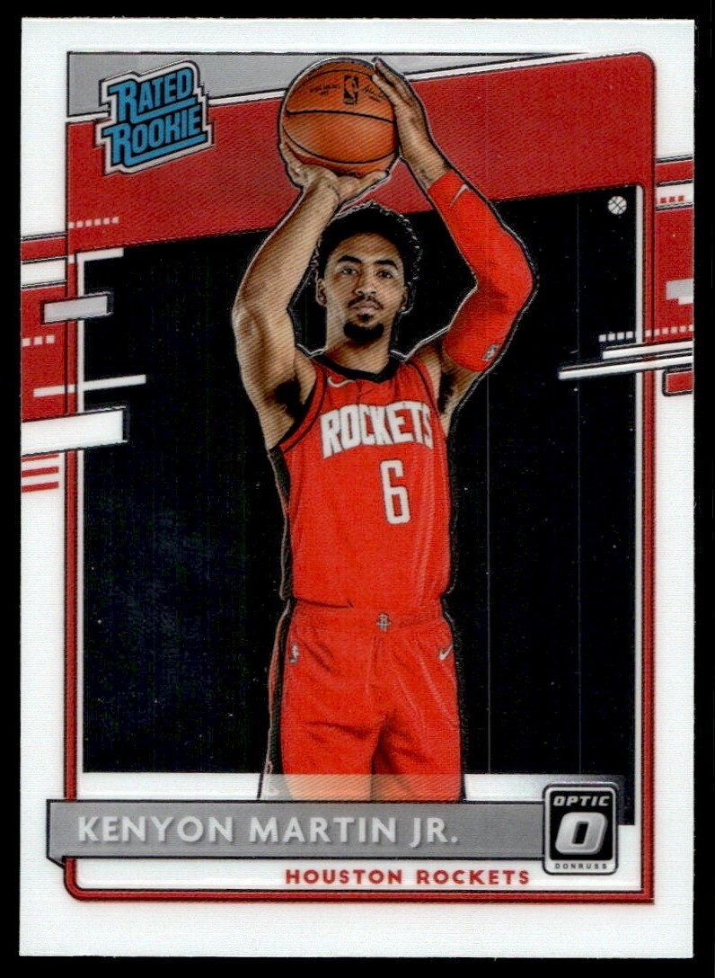 2020-21 Donruss Optic Kenyon Martin Jr. Rookie G345 Houston Rockets #197