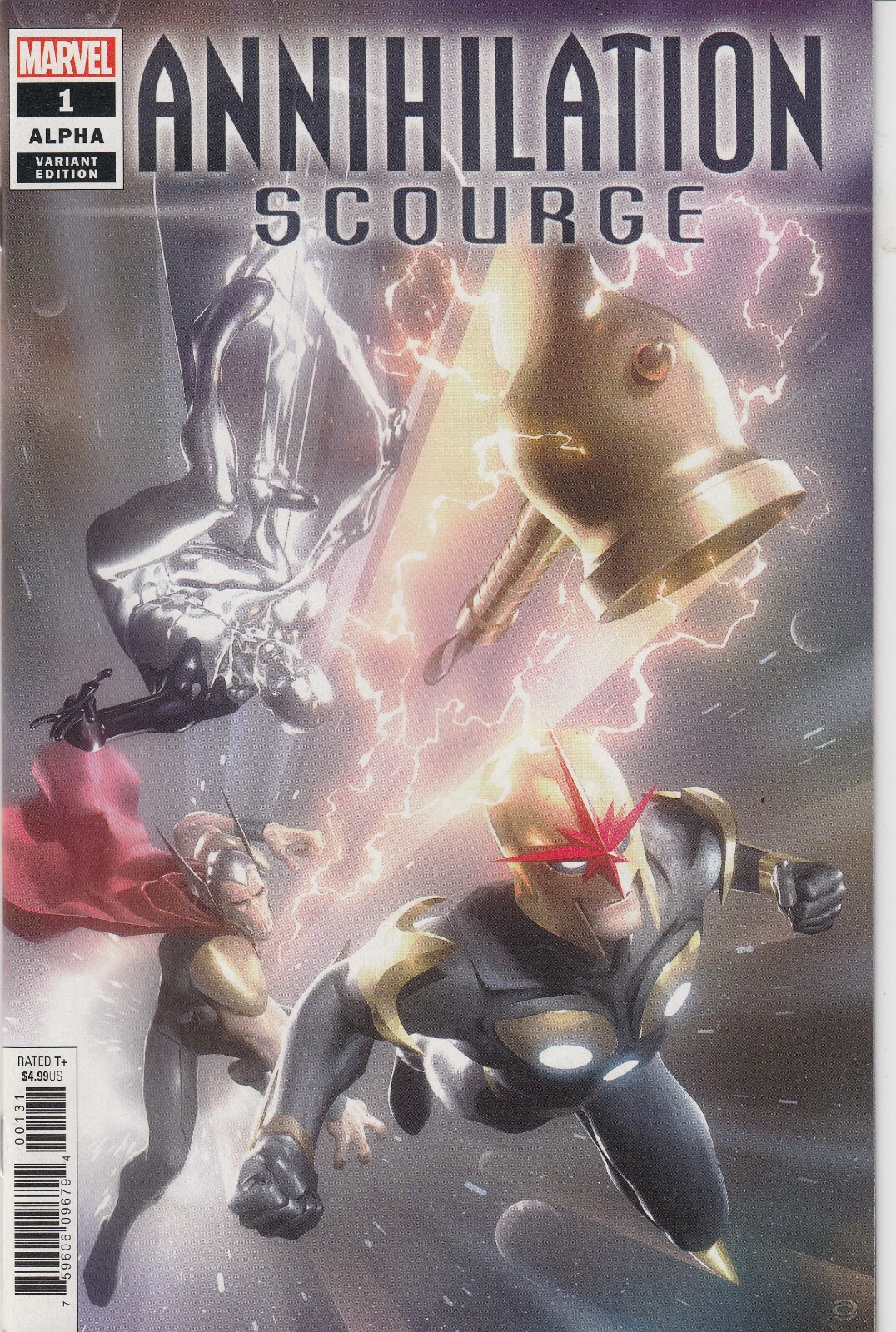 Annihilation Scourge Alpha #1 Alex Garner Variant Cover New/Unread Marvel Comics