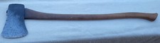 Antique PLUMB 3.2 Axe 7.5" Head, 34", Hickory Handle Vintage