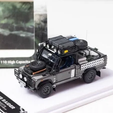 DCM 1/64 Scale Land Rover Defender 110 High Capacity Pick up Diecast Car Model