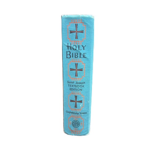 Holy Bible Saint Joseph Textbook Edition Hardcover Book Confraternity Version - Picture 3 of 8