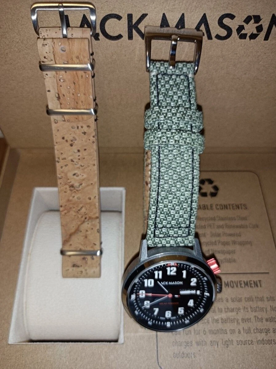 Jack mason solar watch review on sale