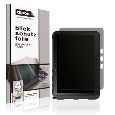 Blickschutzfolie für Samsung Galaxy Tab Active 4 Pro matt Schutzfolie Folie