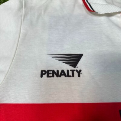 São Paulo FC Penalty シャツ 10 SAO PAULO FC 10 Camisa 1991 L Vintage Jersey Shirt Home