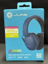 JLab JBuddies Protect Kids Ear Protection Ear Covers NAVY