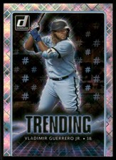2021 Donruss #TR3 Vladimir Guerrero Jr. Trending Diamond