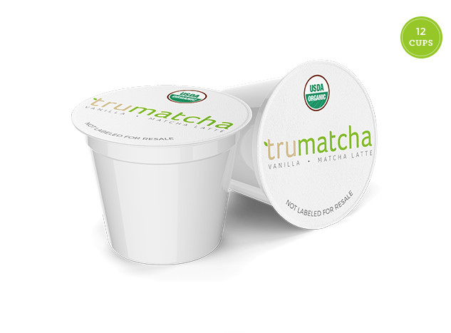 USDA Organic Vanilla Japanese Matcha Blend K-Cups 12 Count 