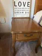 Vintage Mersman French Provincial End Table 