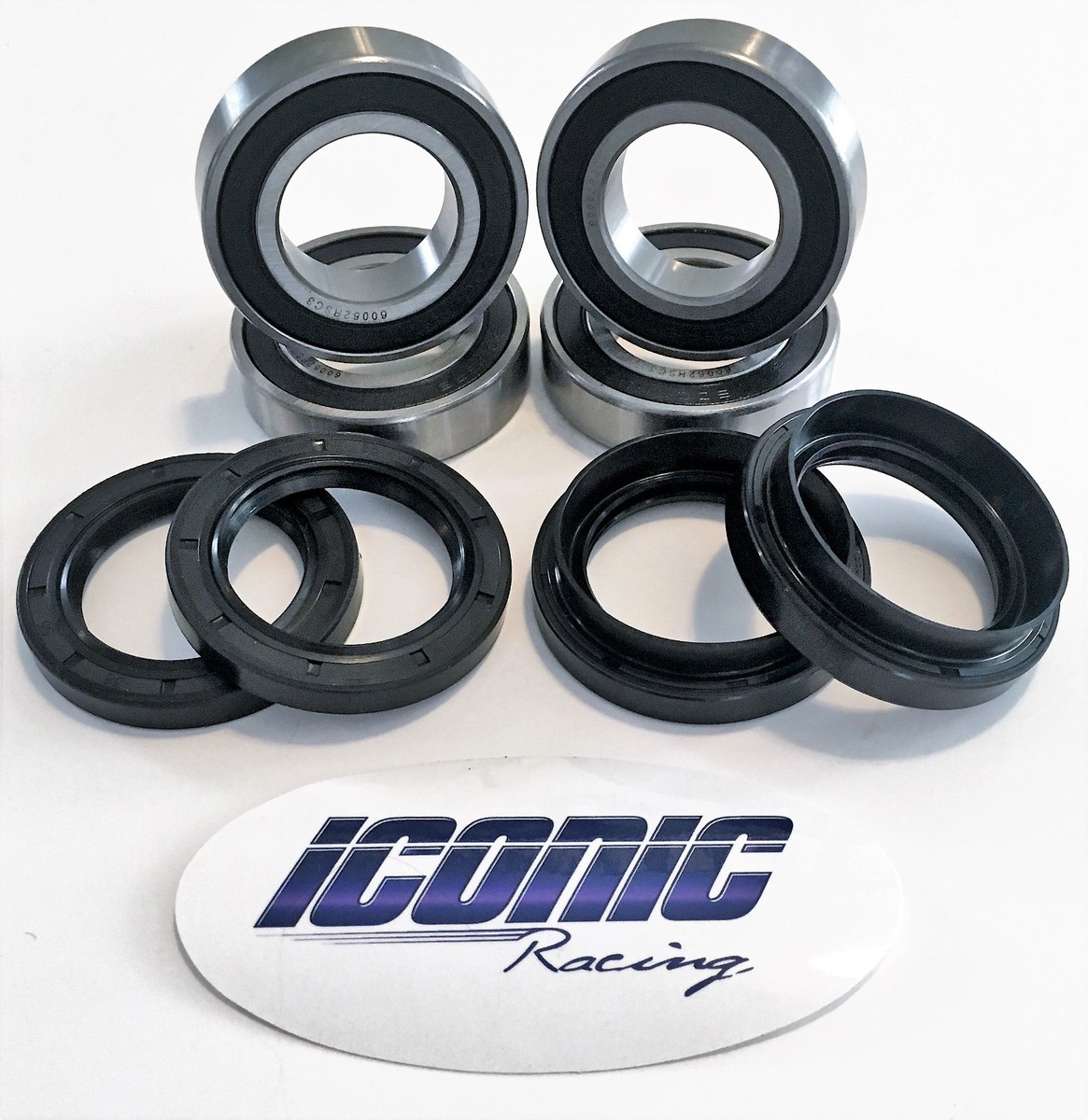Front Wheel Bearing And Seal Kit For Suzuki QuadRunner 250 500 1988-2002