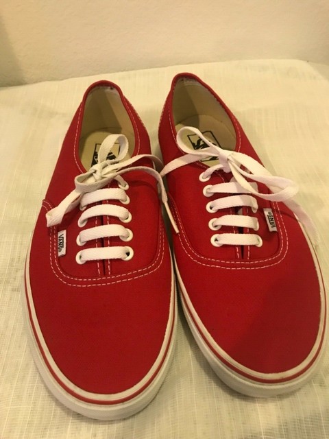 red vans shoes sale