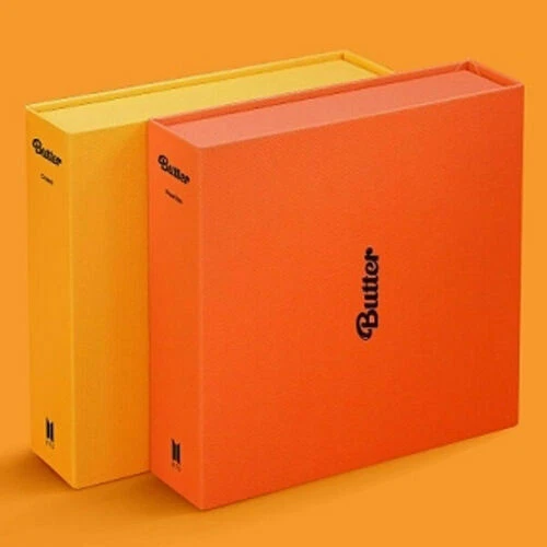 BTS [BUTTER] Album RANDOM CD+POSTER+FotoBuch+Lyrics+2Karte+Stand+Message+Sticker