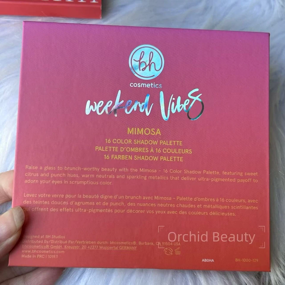 BH Cosmetics Mimosa Eyeshadow Palette~Full size~Discontinued Rare~New No box - Image 4 of 4