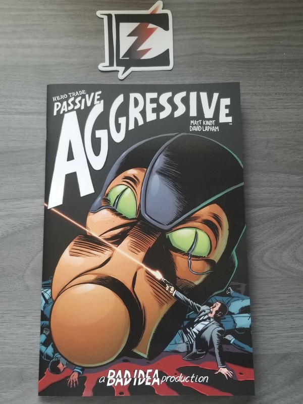 Passive Aggressive #1 Aggressive variant! HTF bad idea! Matt Kindt and Lapham 