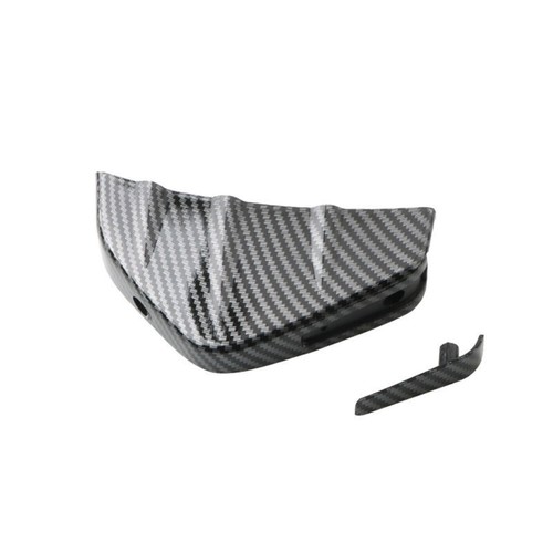 4x Carbon Fiber Car Rear Bumper Lip Diffuser Shark Fins Splitter Car Accessories - Picture 7 of 10