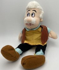 The Disney Store Geppetto Mini Bean Bag Plush Toy 8" Father of Pinocchio