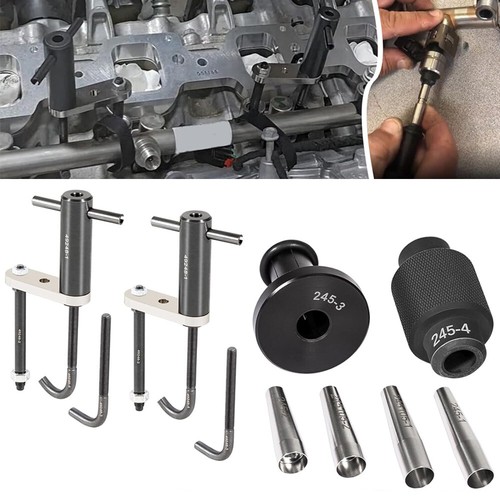Fuel Injector Seals Tool GM245 & 6706 Injector Rail Assembly Remover Kit forGM