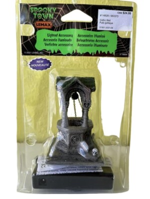 Lemax ''Gothic Well'' Lighted Spooky Town Village (Unopened) 