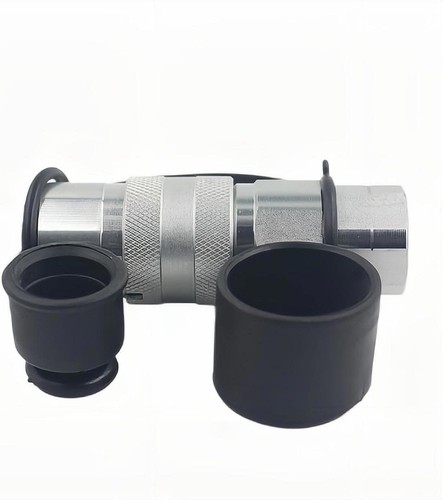 Interchangeable 1/2" Hydraulic Quick Disconnect Couplings with Locking Mechanism - Picture 7 of 8