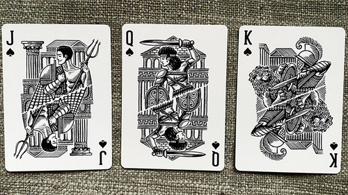 Centurio Playing Cards Poker Size Deck USPCC Custom Limited New Sealed - Picture 2 of 7