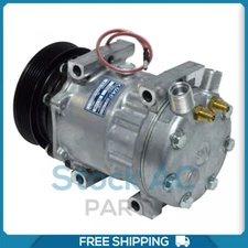 A/C Compressor for Ford Aerostar, Bronco, E-150, E-250, E-350, Escort, F-2... QU