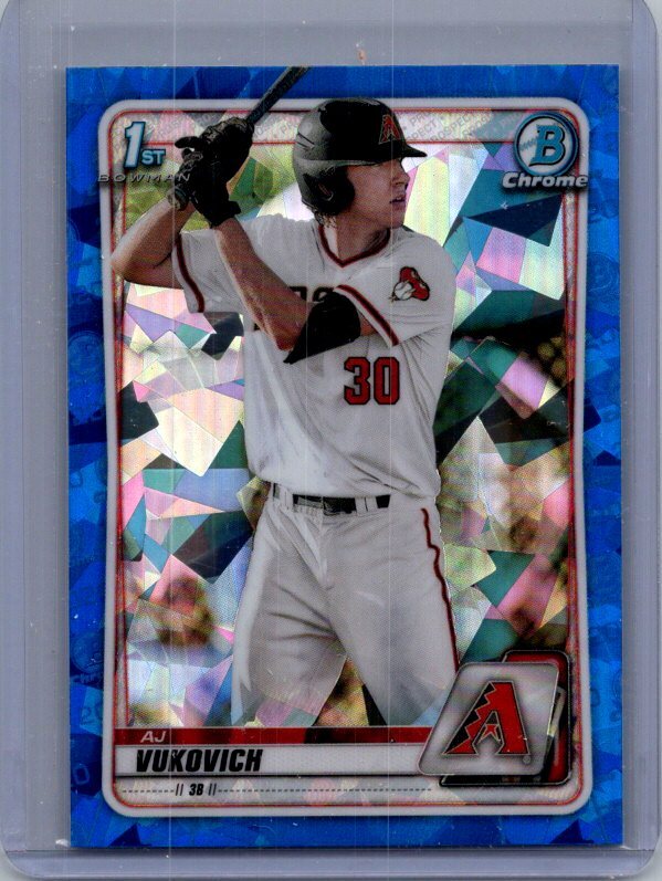 2020 Bowman Draft Sapphire Edition #BD-150 AJ Vukovich