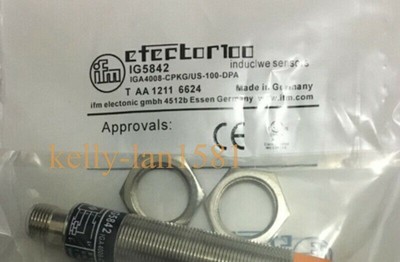 1pcs 100% test IFM IG5842 IGA4008-CPKG/US-100-DPA proximity switch new #D1*