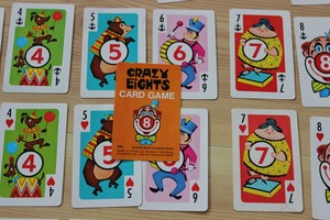 Download Vintage Crazy Eights 8s Card Game Case Rules Western Publishing Golden Whitman | eBay