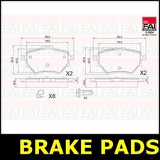 Brake Pads Rear Fits JEEP AVENGER Electric ZKW J2 751PB