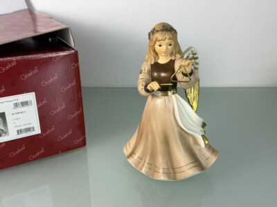Goebel Figur Engel mit Triangel Himmlische Klänge 20 cm. 1 Wahl Top Zustand